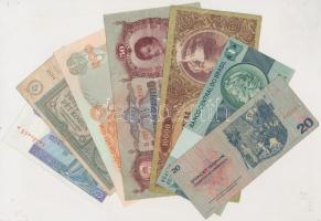 30db-os vegyes magyar és külföldi bankjegy tétel T:vegyes
30pcs of various banknotes C:mixed