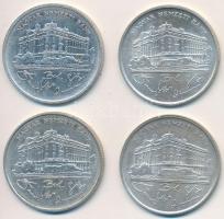 1992-1993. 200Ft Ag "MNB" (4x) T:2,2-