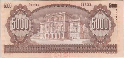 1995. 5000Ft "K" T:II-,III