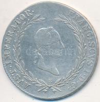 1827E 20kr Ag "I. Ferenc" T:2- k