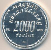 1998. 2000Ft Ag "Eötvös Lóránd" T:2 (PP)