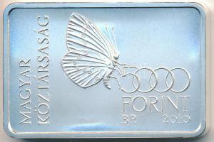 2010. 5000Ft Ag "Őrségi Nemzeti Park" tanúsítvánnyal T:BU