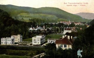 Trencsénteplic-fürdő, Nyaralók völgye / villa valley (EK)