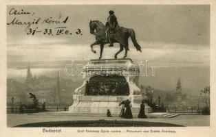 Budapest V. gróf Andrássy Gyula szobor