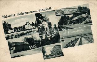 Balatonszemes-fürdő, vasútállomás (ázott / wet damage)