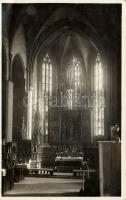 Lőcse, Szent Jakab templom, oltár, belső / church interior, altar