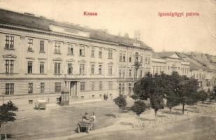 Kassa, Igazságügyi palota / Palace of Justice (small tear)