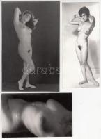 5 db finoman erotikus fénykép, 13x8 cm és 17x13 cm közötti méretekben