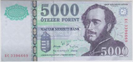 2006. 5000Ft "BC" T:I