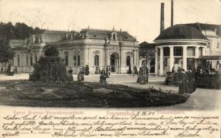 Frantiskovy Lazne, Franzensbad; - 4 old postcards