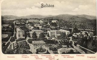 Szliács, Pannonia, Otthon Hungária, Dankovszky kávéház és étterem, Pestszárny, Izraelita vendéglő, Üdvözlégy, Üvegházak / hotels, restaurants, Jewish restaurant