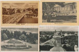 88 db MODERN magyar városképes lap / 88 modern Hungarian town-view postcards