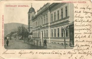 Huszt, Járásbírósági palota / District Court Palace (b)