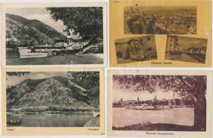 100 db MODERN magyar fekete-fehér városképes lap az 50-es 60-as évekből / 100 modern Hungarian black...