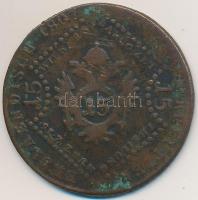 1807E 15Kr Cu "I. Ferenc" T:3