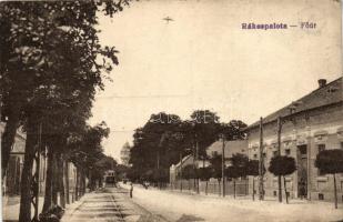 Budapest XV. Rákospalota, Fő út, villamos (EB)