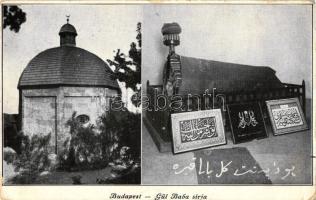 Budapest II. Gül Baba sírja, belső (vágott / cut)