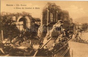 1908 Messina földrengés után, 11db/Messina nach dem +rdbeben, 11 Stk