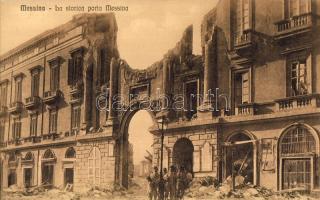 1908 Messina földrengés után, 11db/Messina nach dem +rdbeben, 11 Stk