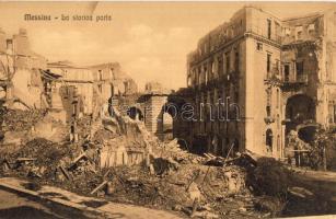 1908 Messina földrengés után, 11db/Messina nach dem +rdbeben, 11 Stk