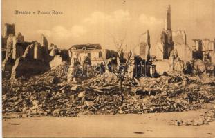 1908 Messina földrengés után, 11db/Messina nach dem +rdbeben, 11 Stk