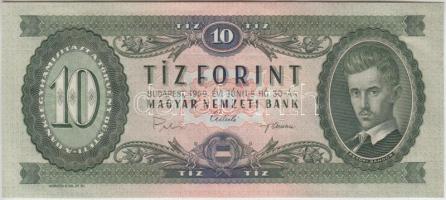 1969. 10Ft papírránccal T:I