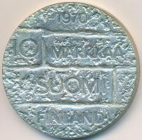 Finnország 1970. 10M Ag "Paasikivi elnök" T:2
Finland 1970. 10 Markkaa Ag "Centennia...
