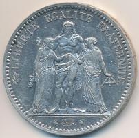 Franciaország / Modern Köztársaság 1873A 5Fr Ag "Herkules" Párizs (24.84g) T:2-
France / ...