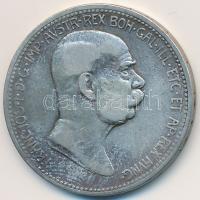 Ausztria 1908. 1K Ag "Jubileum" T:2,2- Austria 1908. 1 Corona Ag "Jubilee" C:XF,VF