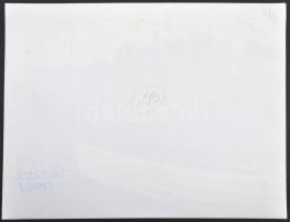 cca 1980 A Balaton télen, nyáron és ősszel, 3 db fotó, 29x39 cm