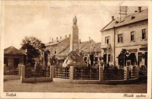 Siófok, Hősök szobra Balaton szálloda (EB)