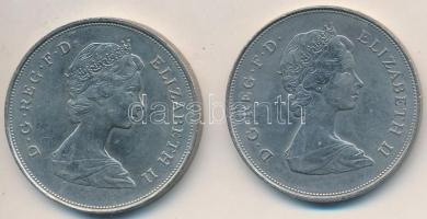 Nagy-Britannia 1980-1981. 25P "II. Erzsébet" + 25p "Lady Diana és Károly herceg"...