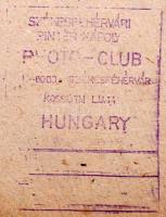 cca 1980 Gyarmati Lajos: Munka, feliratozott vintage fotóművészeti alkotás, kasírozva, egyik szélén ...