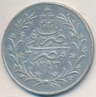 Egyiptom 1907H 10Q Ag T:2,2-
Egypt 1907H 10 Qirsh Ag C:XF,VF