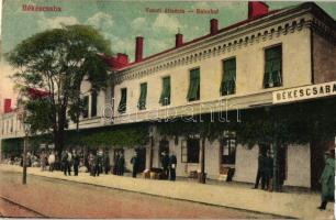 Békéscsaba, vasútállomás (vágott / cut)