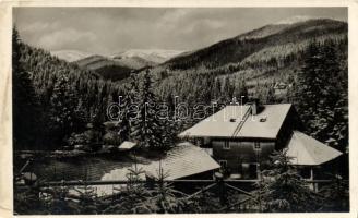 Kőrösmező, Aspineci gát, Csernehova, Csicsor József kiadása / dam (EK)