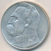 Lengyelország 1936. 10Zl Ag "Jozef Pilsudski" T:2-
Poland 1936. 10 Zlotych Ag "Jozef...