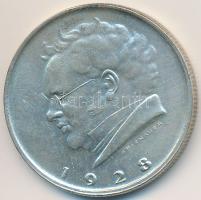 Ausztria 1928. 2Sch Ag "Schubert" T:2 Austria 1928. 2 Schilling Ag "Schubert" C:XF