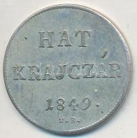 1849NB 6kr Ag T:2,2- Adamo B3