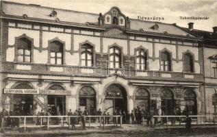 Dévaványa, Takarékpénztár, Szappanos Sándor, Sepsi Zsigmond, Mikola és Kertész Ignácz üzletei