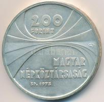 1975. 200Ft Ag "Magyar Tudományos Akadémia" T:BU Adamo EM47