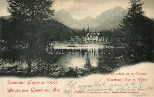1899 Tátra, Csorba-tó / lake (EK)