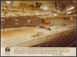 1981 ÉTK fotók, 11. évf.Szeged Ligetfürdő és Tanácsi Továbbképző, Bp., Nagy Sport Csarnok, veszprémi...