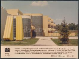 1981 ÉTK fotók, 11. évf.Szeged Ligetfürdő és Tanácsi Továbbképző, Bp., Nagy Sport Csarnok, veszprémi...