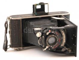 Voigtländer Anastigmat Voigtar 1:6,3 harmonika fényképezőgép jó állapotban, bőr tokban /
Voigtlände...