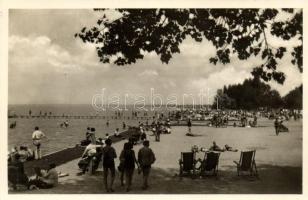 Siófok, strandélet