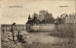 Keszthely, Sziget fürdő, kiadja Mérei Ignác
