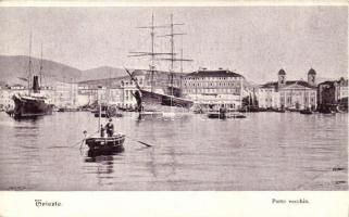 Trieste, Porto vecchio / old port, ships