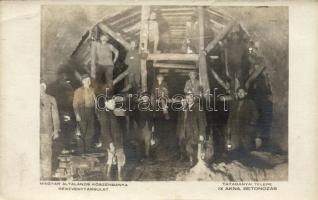 Tatabánya, Magyar Általános Kőszénbánya Rt. telepe, IX. akna, betonozás (EK)