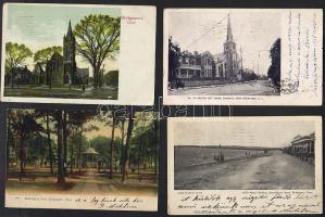 1905 8db USA városképes+2 motívumlap/8 USA Topographie+2 Motivkarten